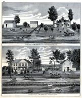 J. W. Creal, Robert Briggs, Farm Residence, Otter Creek, Vigo County 1874